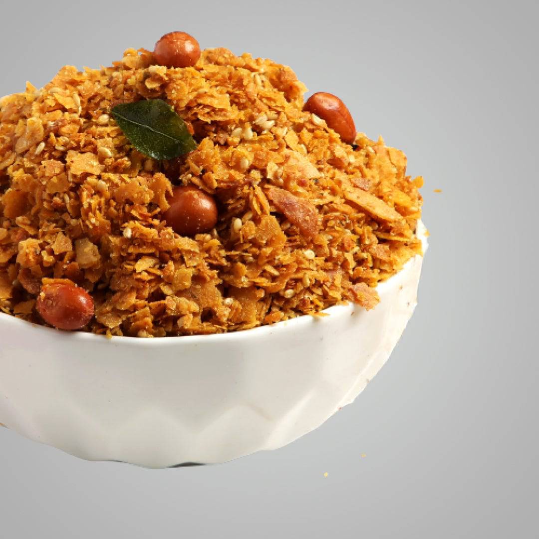 Ganesh Gruh Udyog Khakhara Chivda (m) - 200 gms - India shopping