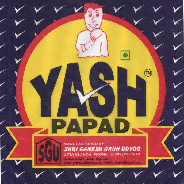 Ganesh Gruh Udyog Yash Papad Single Mari - 500 gms - India shopping