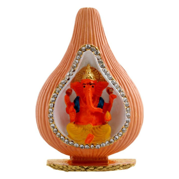 Lord Ganesha Sitting In Coconut | Handmade