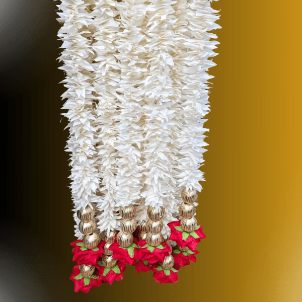 Beautiful white hanging  for decor - India shopping