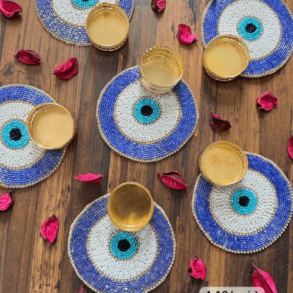 Evil Eye Tea Light - India shopping