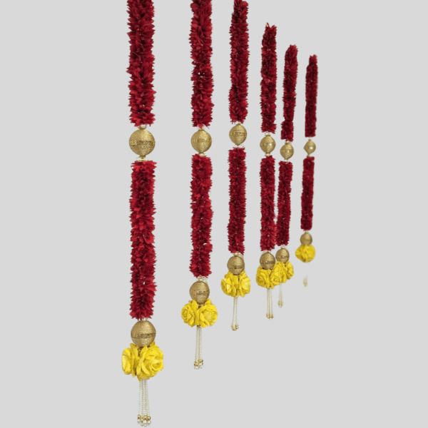 Beautiful clothes garland Hanging ( Set of 4) - India shopping