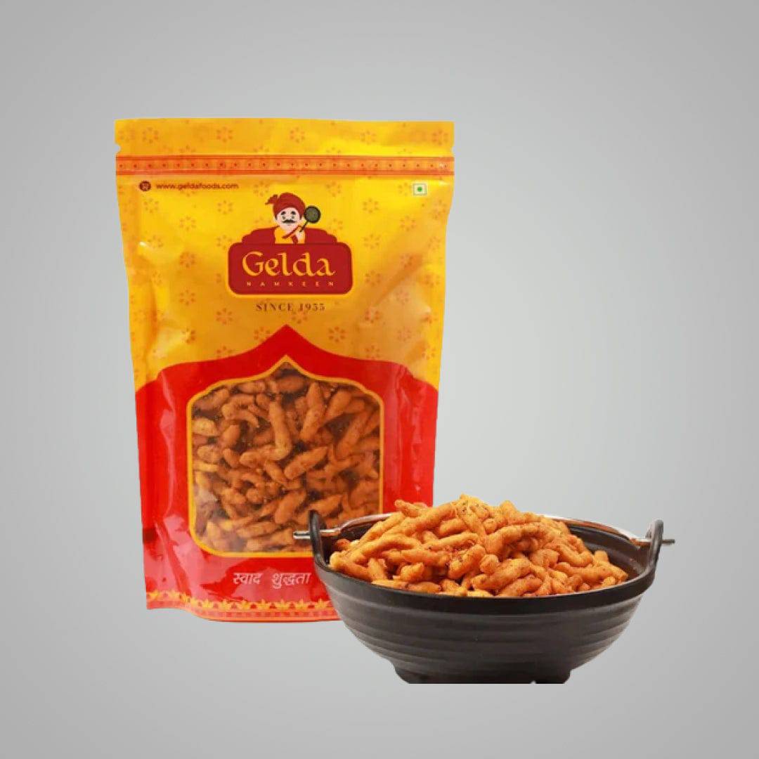 Kadak Teekha Bhujia Karodpati Sev - 500 gms - India shopping