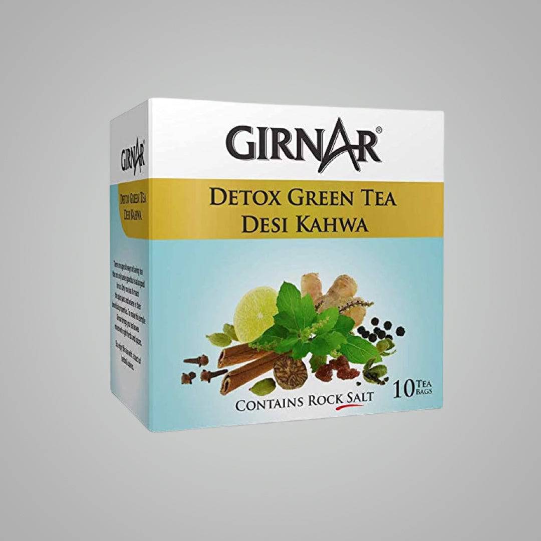 Girnar Detox Desi Kahwa Green tea - India shopping