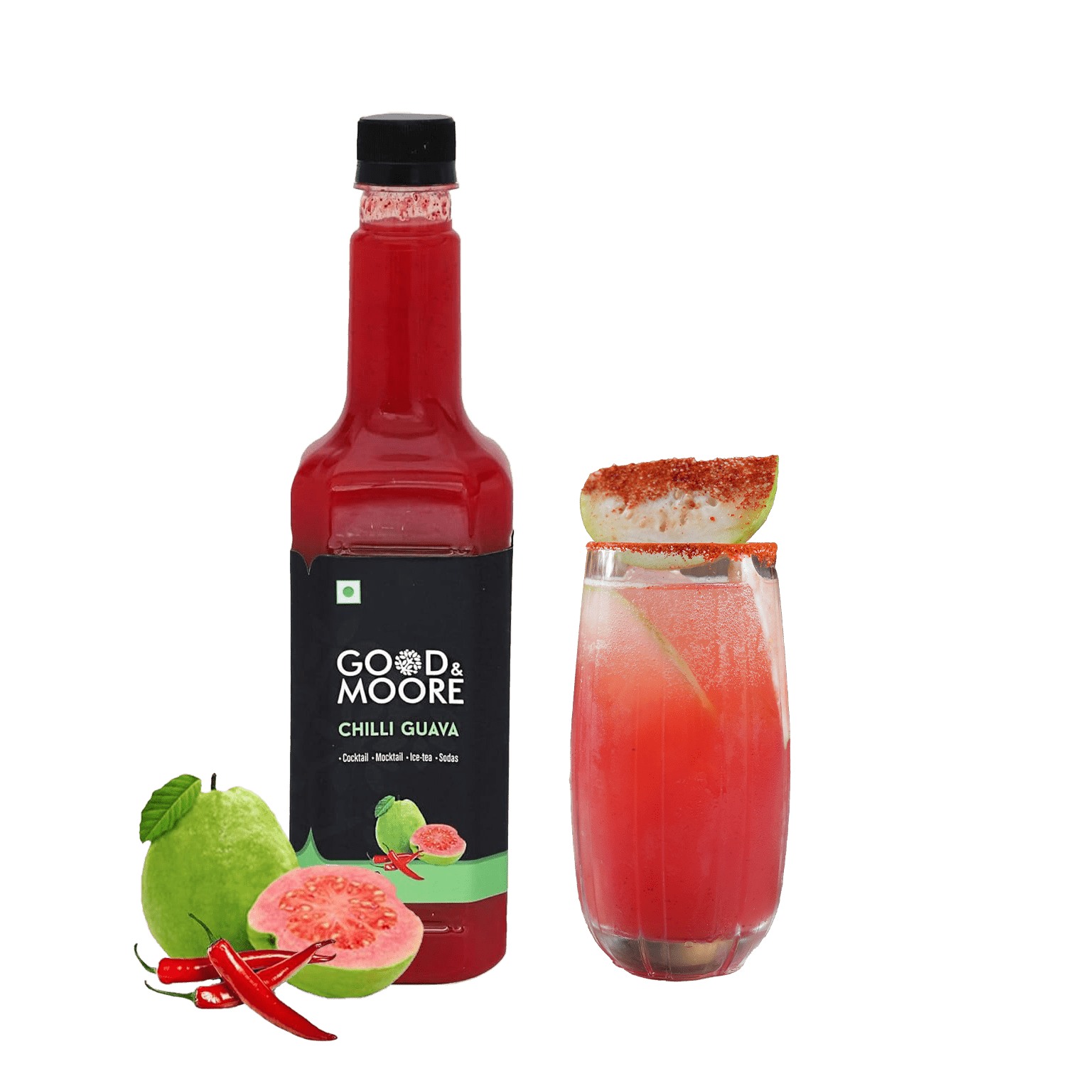 Good & Moore Chilli Guava Syrup |250 ML | 750 ML - India shopping