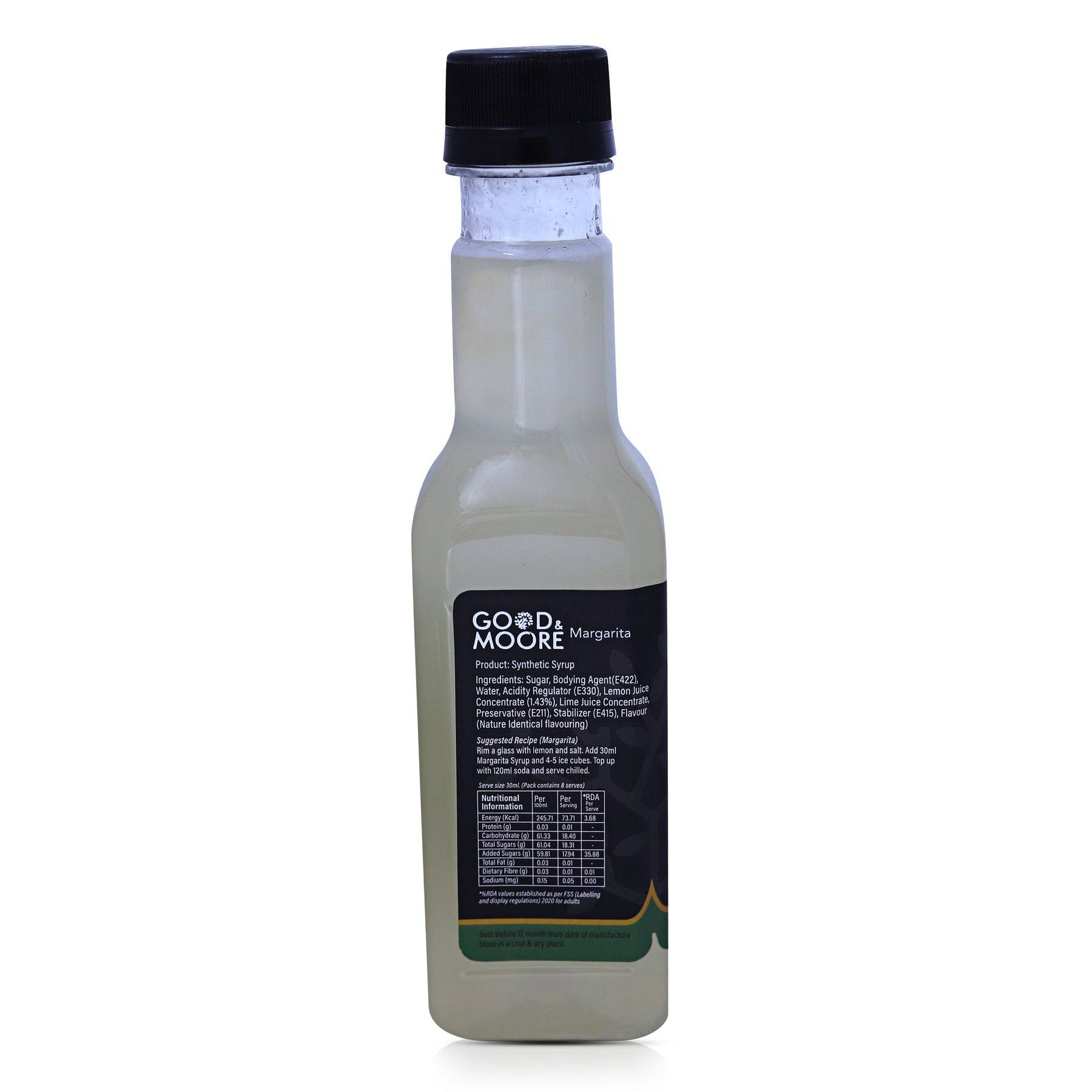 Good & Moore  Margarita Syrup | 250 ML | 750 ML - India shopping