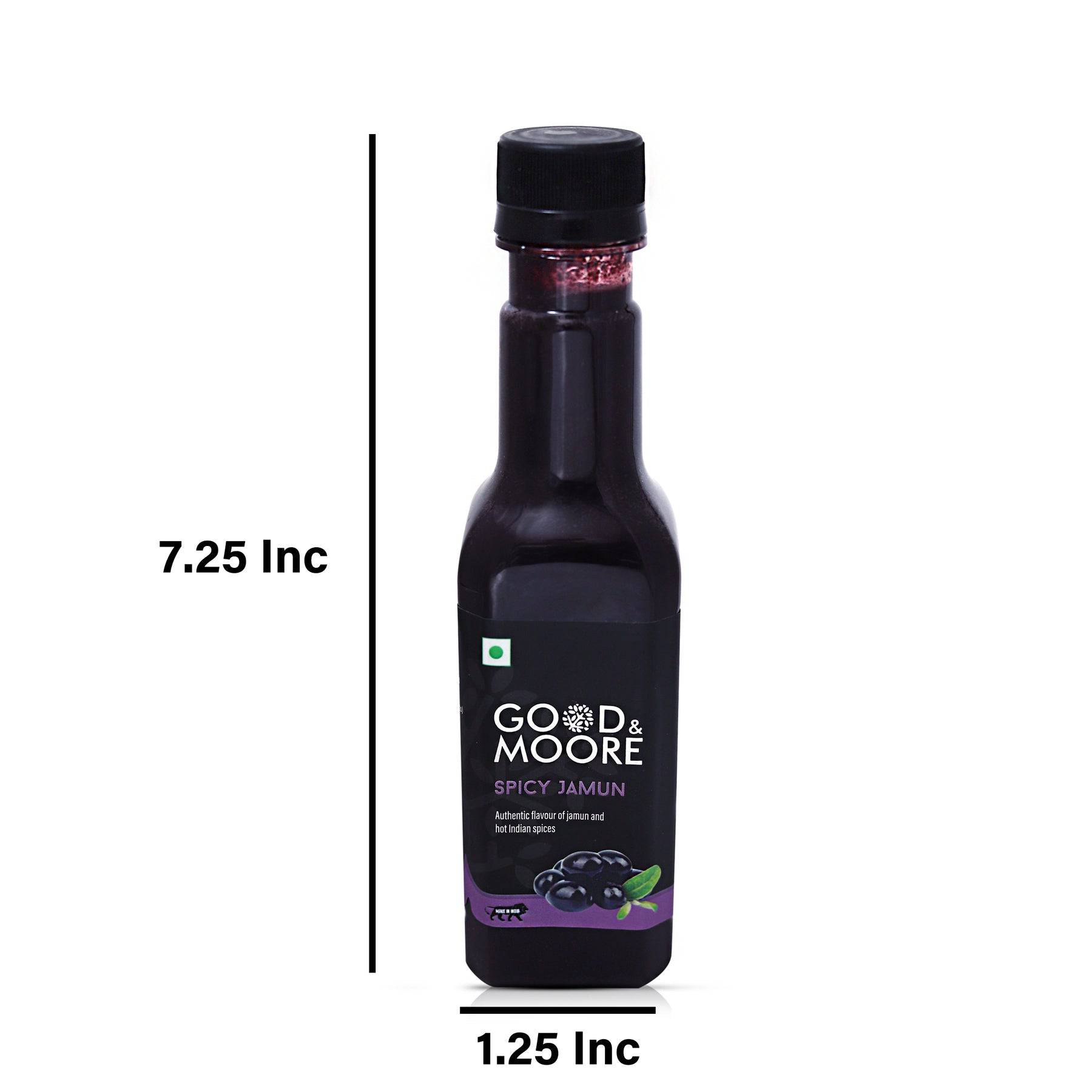 Good & Moore  Spicy Jamun Syrup |250 ML | 750 ML - India shopping