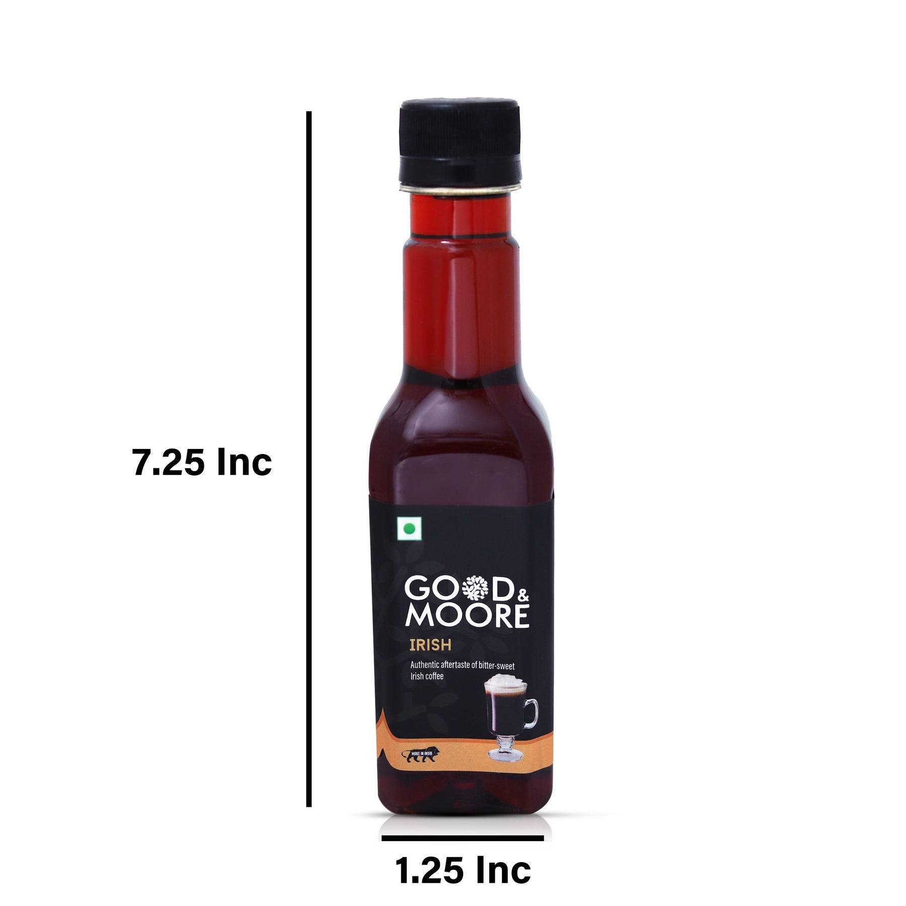 Good & Moore  Irish Syrup | 250 ML | 750 ML - India shopping