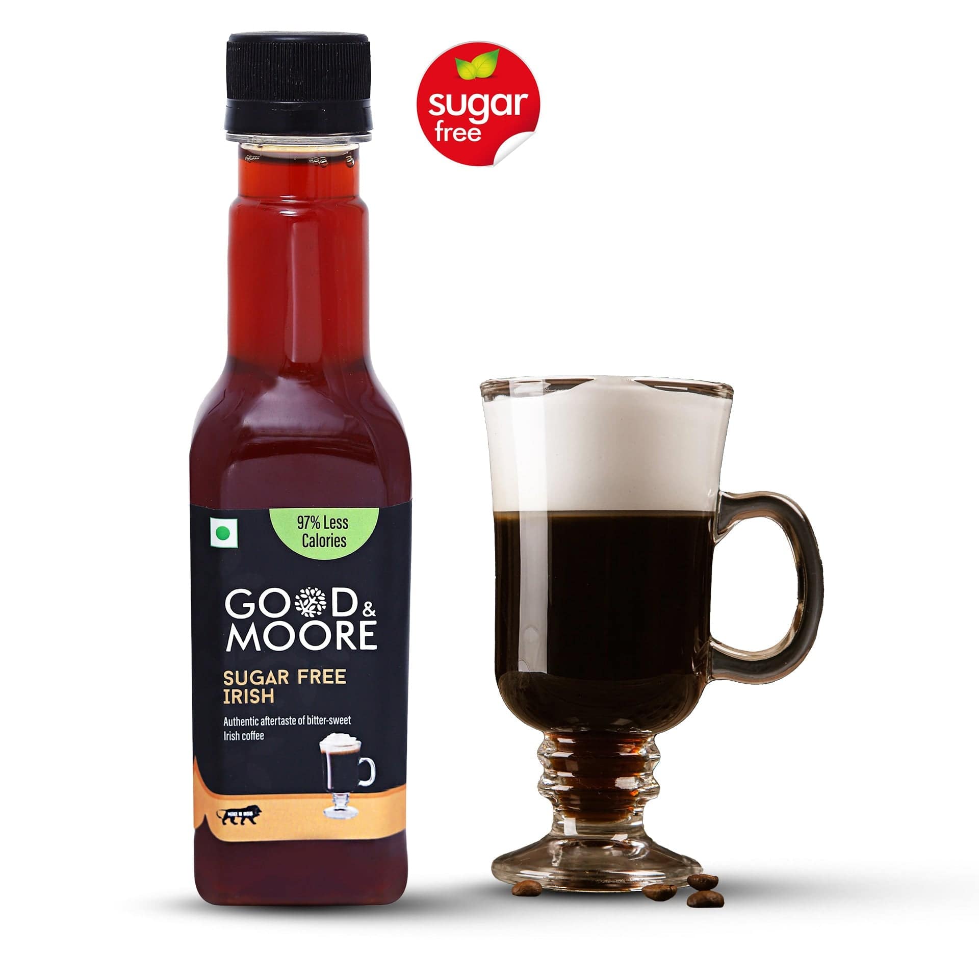 Good & Moore Sugar free Irish Syrup  |250 ML | 750 ML - India shopping