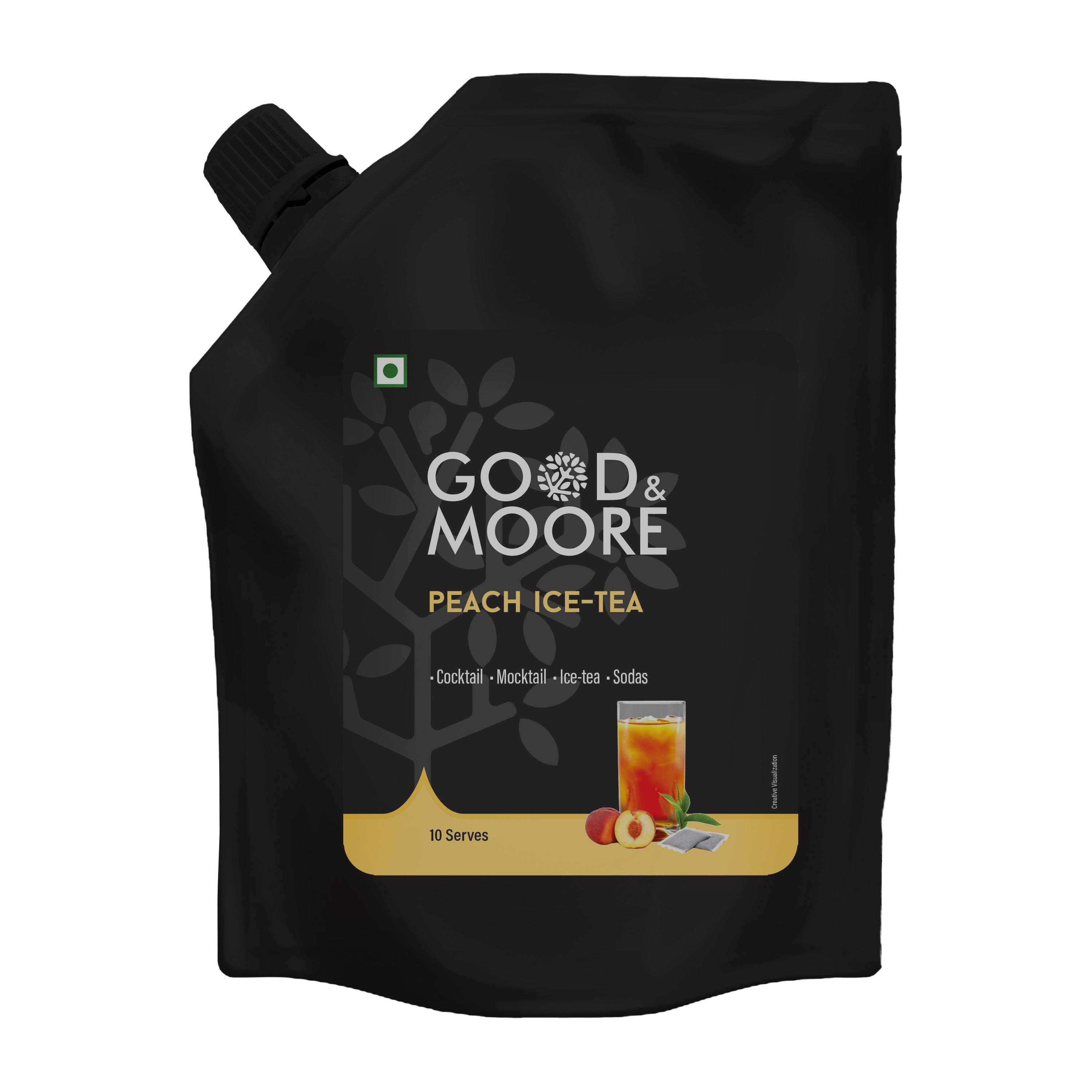 Good & Moore  Peach Ice Tea | 200 ML - India shopping