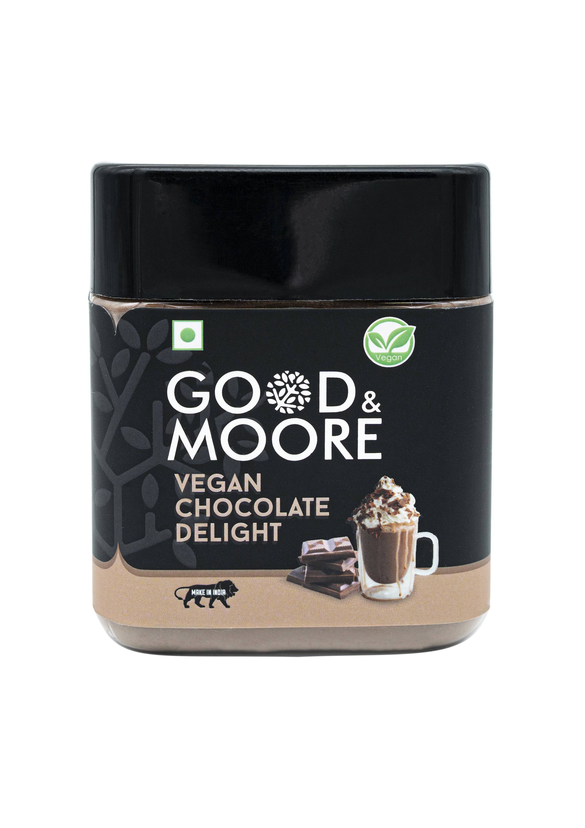 Good & Moore  Vegan Chocolate Delight Frappe Mix | 320 gms - India shopping