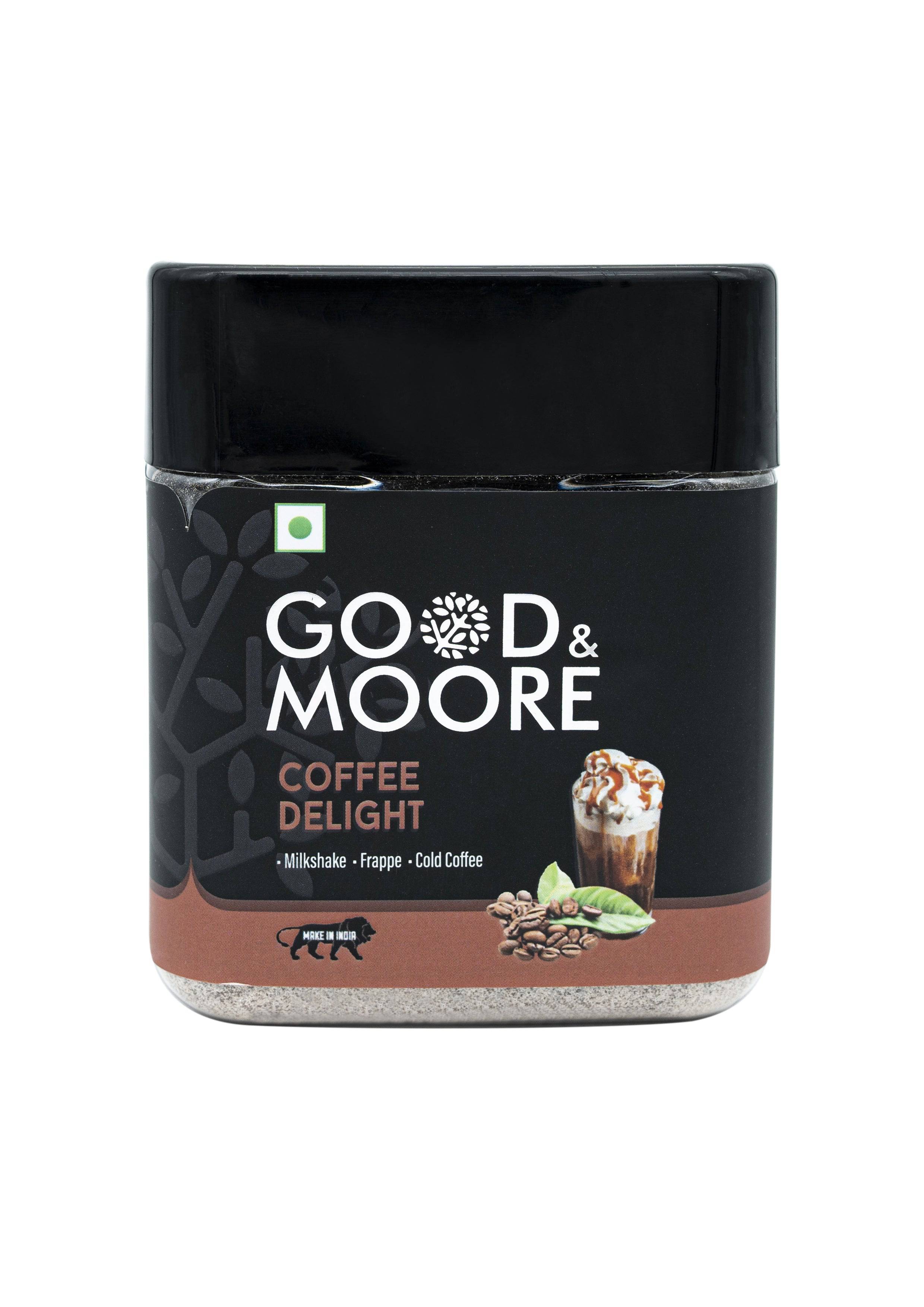 Good & Moore  Coffee Delight Frappe Mix 350 gms - India shopping