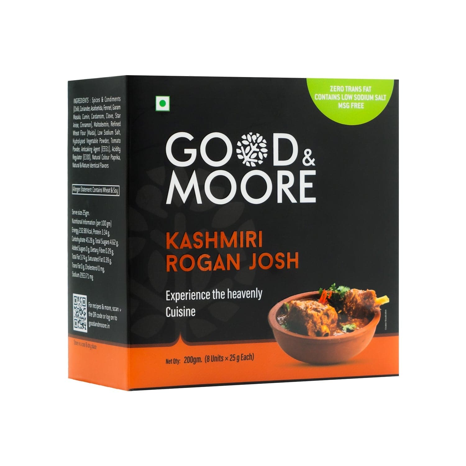 Good & Moore Kashmiri Rogan Josh Pre-mix | 200 gms - India shopping