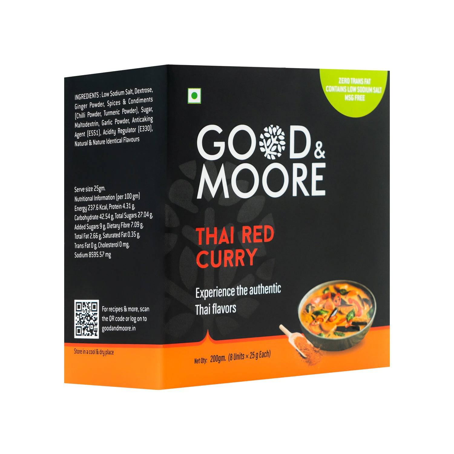 Good & Moore Thai Red Curry Pre-mix | 200 gms - India shopping