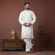 Meraki Ethnic Ivory Mirror Majesty Kurta Pajama | Ready To Wear