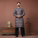 Meraki Ethnic Vintage Frames Kurta Pajama | Ready To Wear