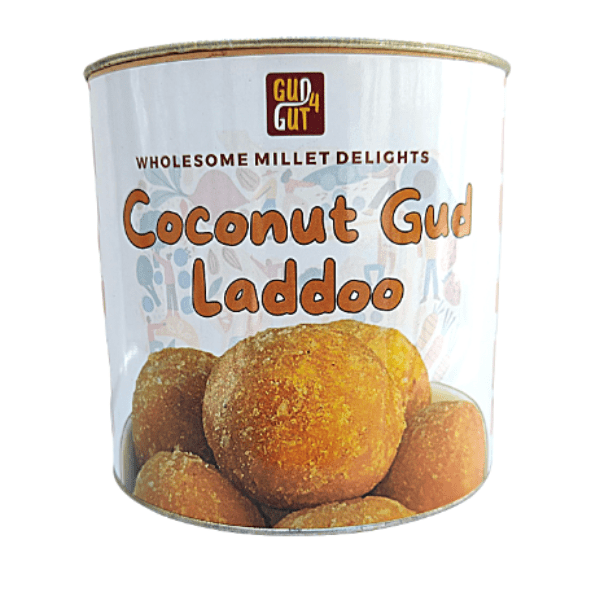 Gud 4 gut Coconut Gondhd Laddu Khopra laddo - 500 gms - India shopping