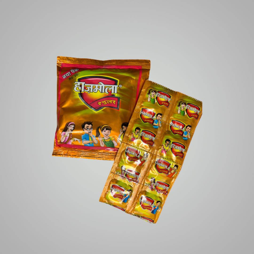 Hajmola Regular  Pack of 20 - 50 gms - India shopping