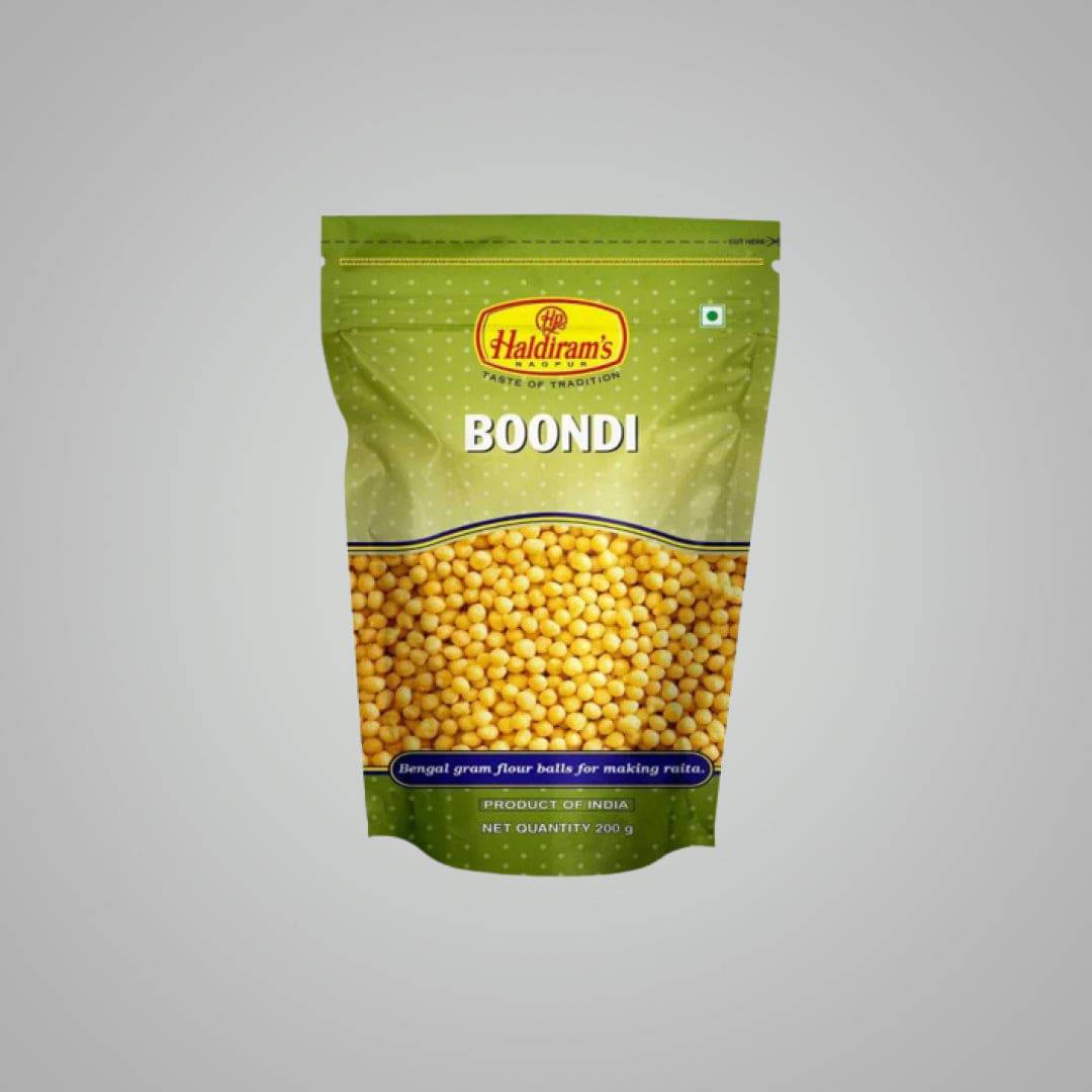 Haldirams Boondi - 200 gms - India shopping