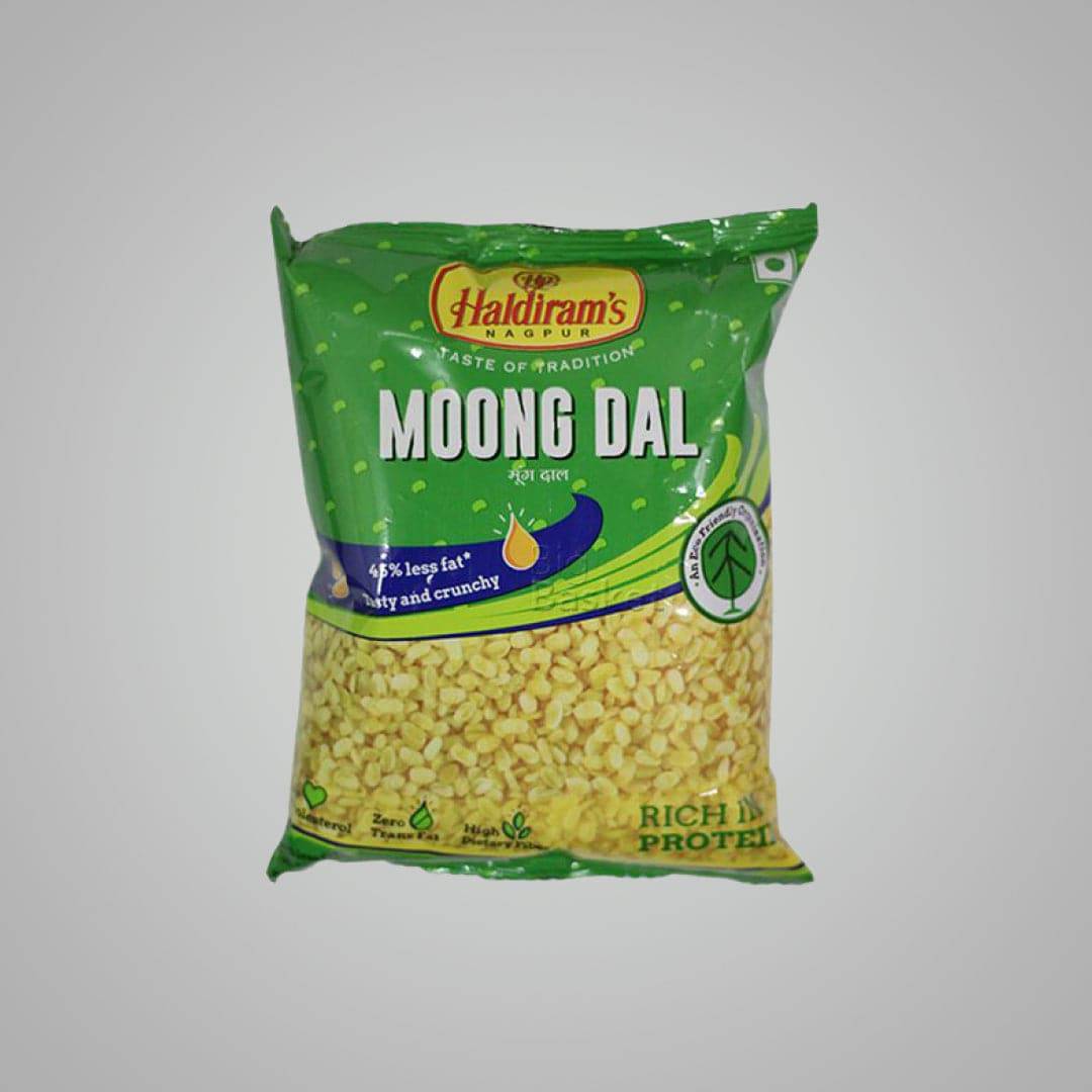 Haldirams Namkeen Moong Dal - 200 gms - India shopping