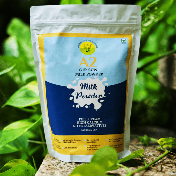 Heritage Wellness A2 Gir Cow Milk Powder - 500 gms - India shopping