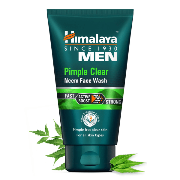 Himalaya Men Pimple Clear Neem Face Wash-100ML - India shopping