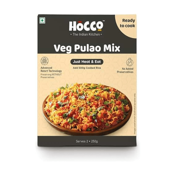 Hocco Veg Pulao Mix - 300 gms - India shopping