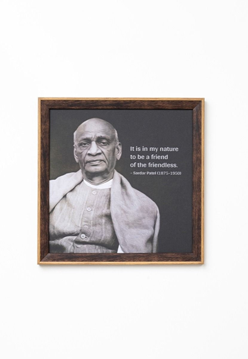 Wisdom Frame Inspired by Sardar Vallabh Bhai Patel