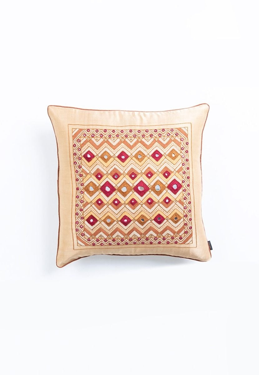 Beige Cushion Cover