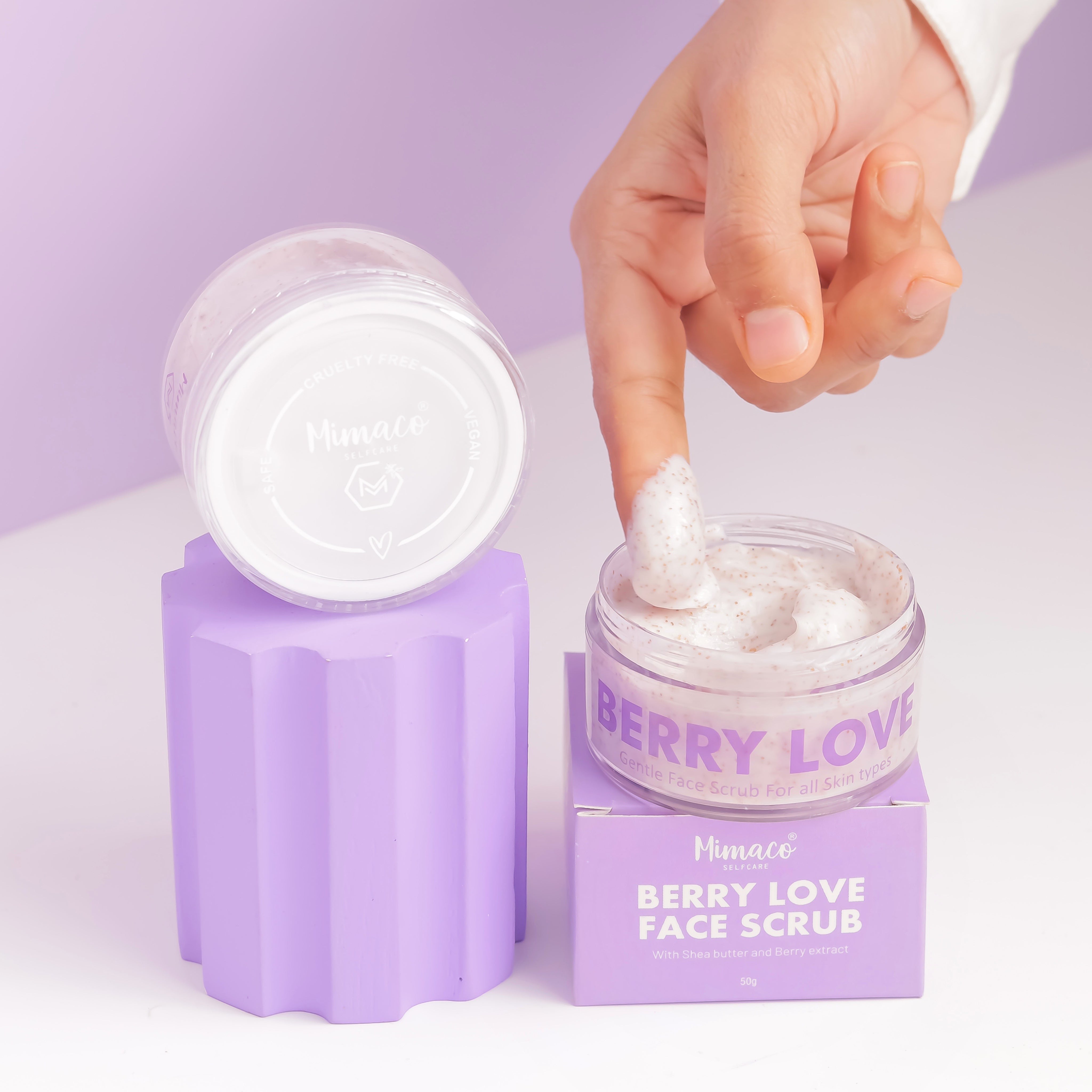 Berry love- face scrub