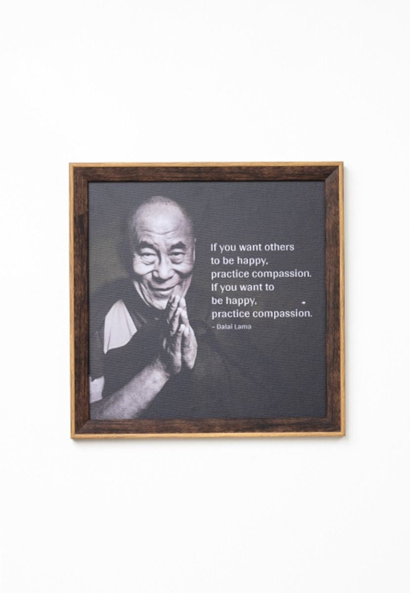 Wisdom Frame Inspired by Dalai Lama