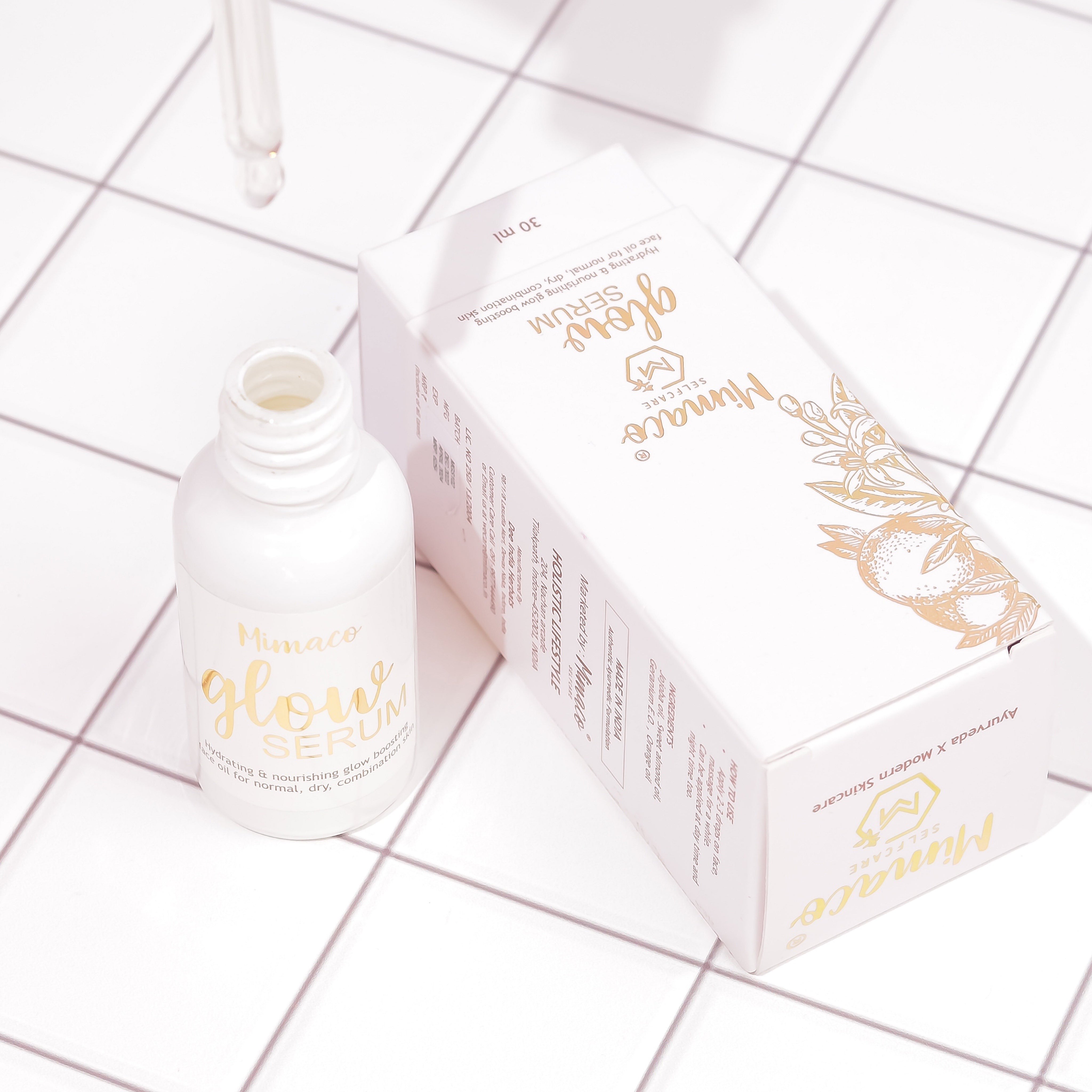 Glow face oil serum