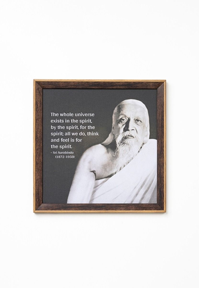 Wisdom Frame Inspired by Sir Aurobindo