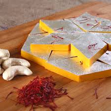 Sonel Sweets Kesar Kaju Katli | 500 gms