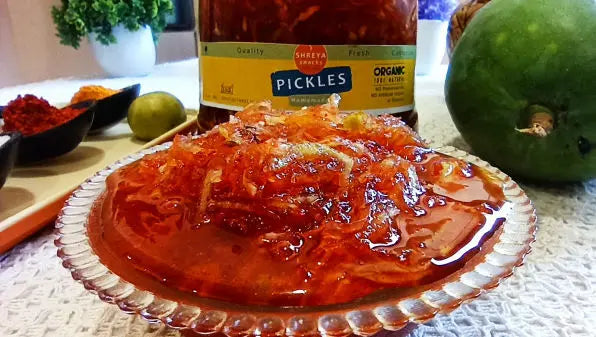 Shreya Snacks Chundo Pickle - 500 gms