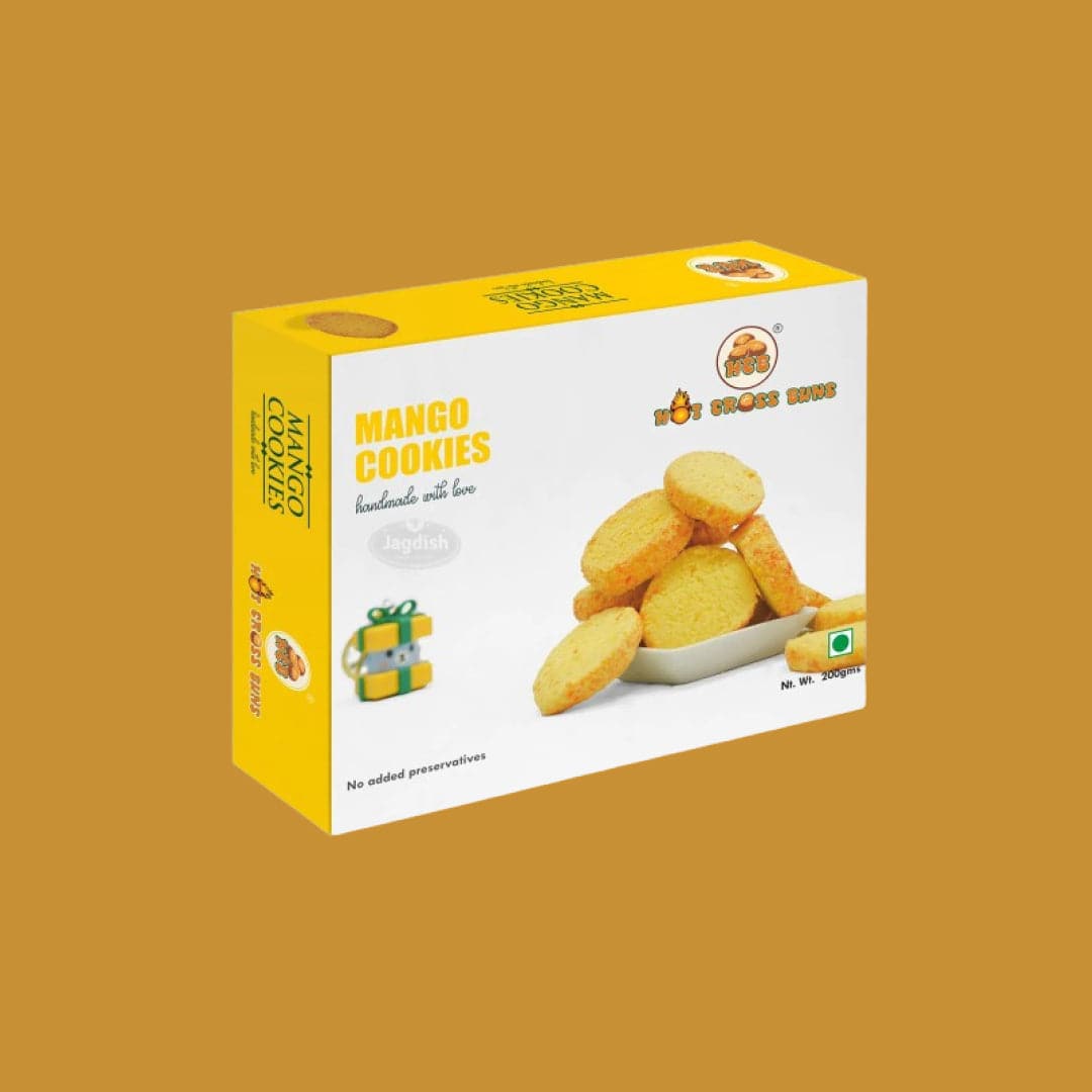 Jagdish Farshan Mango Cookies - 200 gms - India shopping