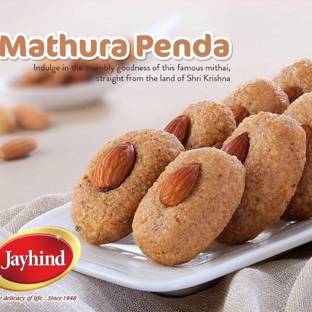 Jayhind Mathura Peda - 500 gms - India shopping