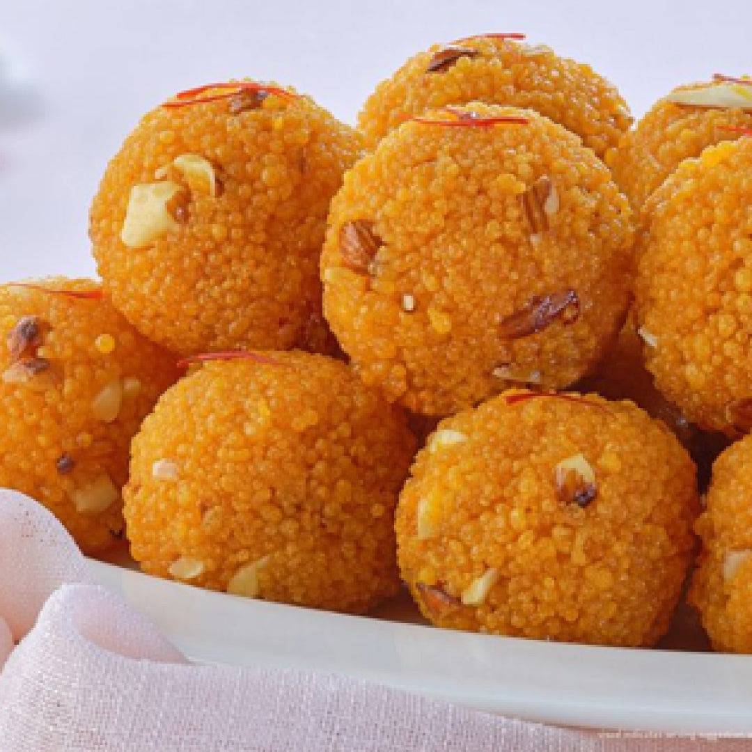 Jayhind Motichur Laddu - 500 gms - India shopping