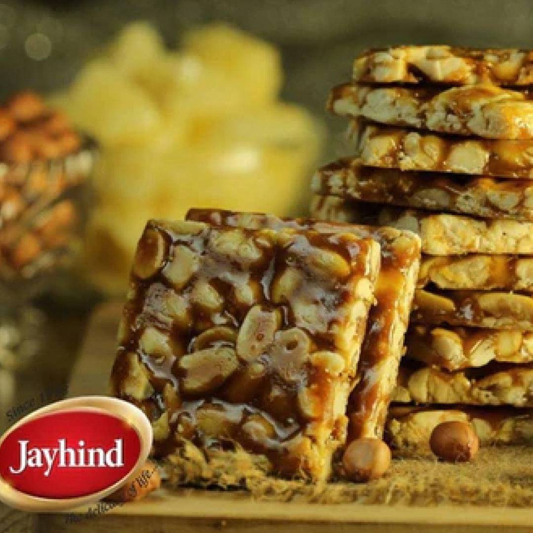 Jayhind Sing Chikki - 500 gms - India shopping