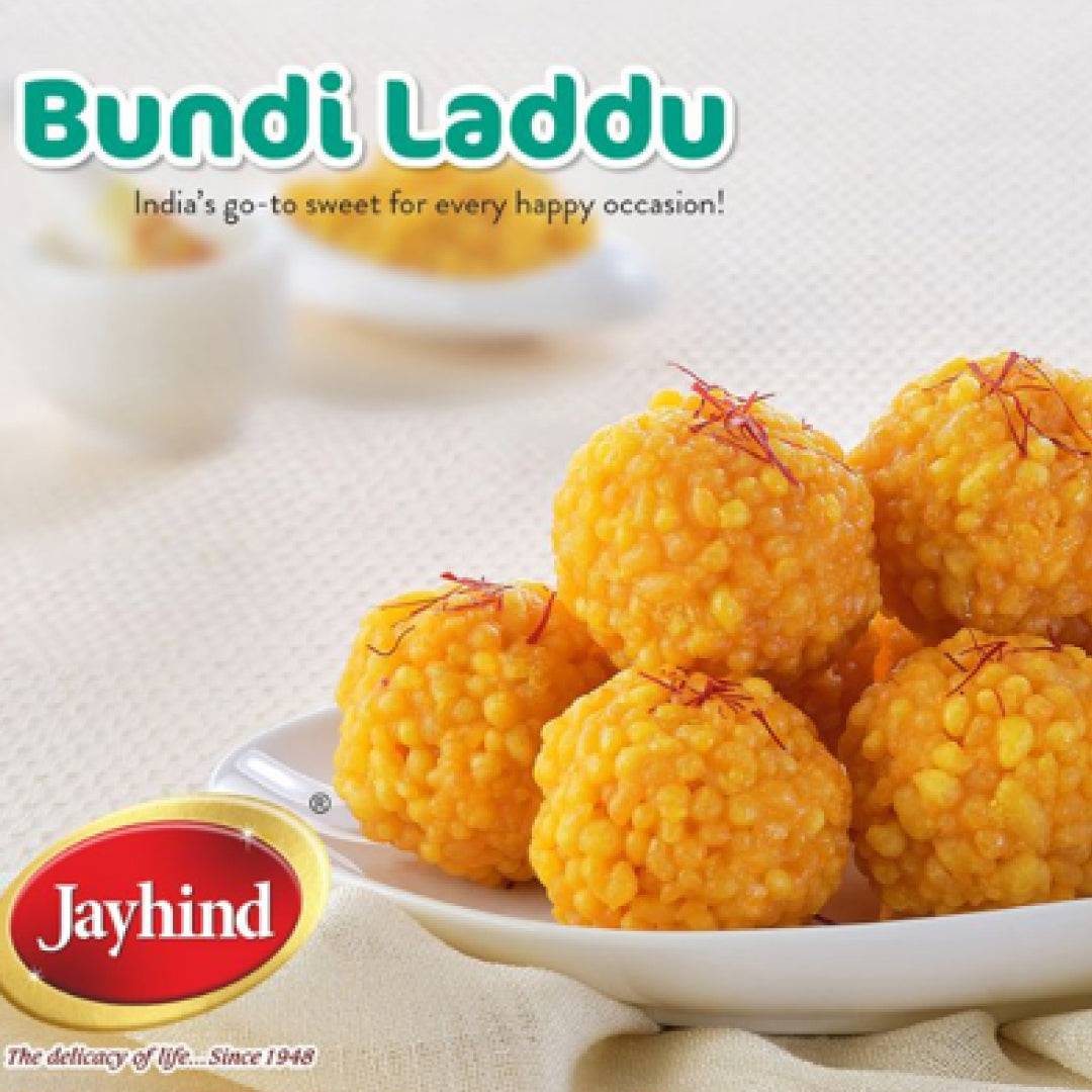 Jayhind Sweets Boondi Laddu - 500 gms - India shopping