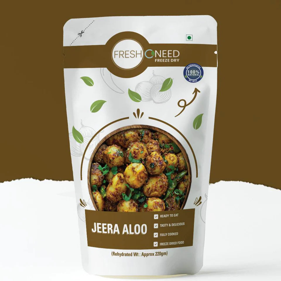 Fresh O Need Jeera Aloo - Ready To Eat 220 gms