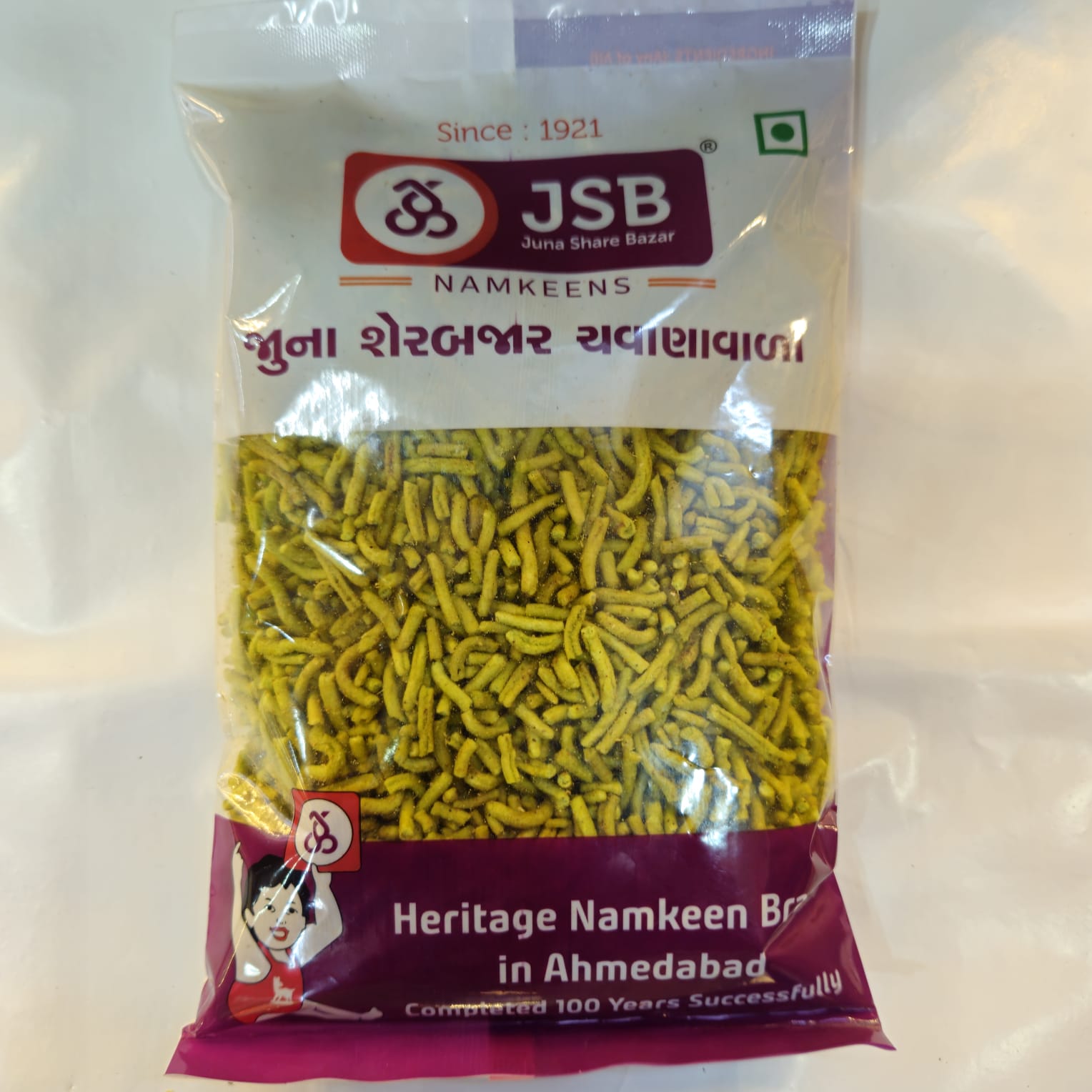 Juna Sharebazar Chawanawale Palak Sev - 250 gms