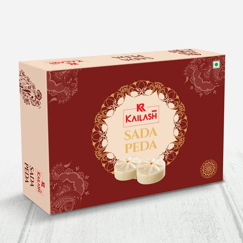 Kailash Sweets & Snacks Sada Peda 1 kg - India shopping