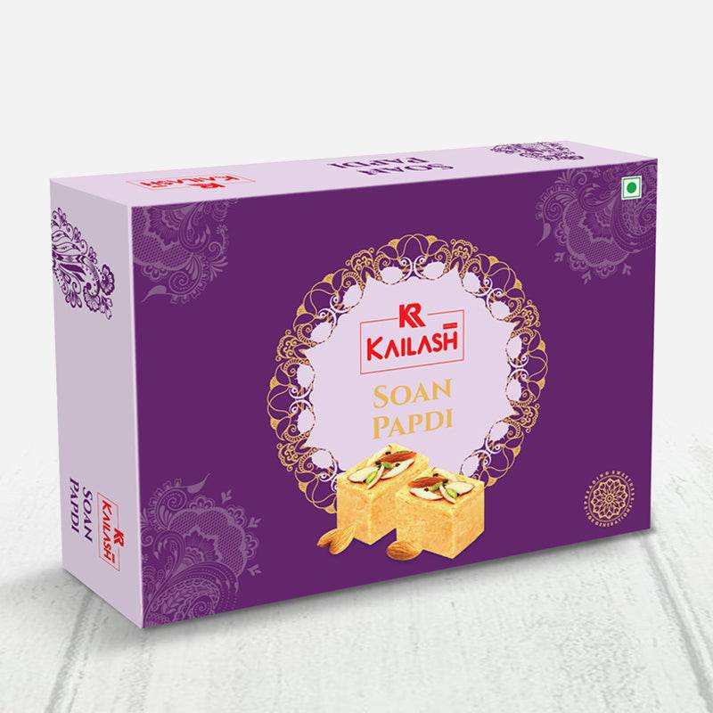 Kailash Sweets & Snacks Soan Papdi 1 kg - India shopping