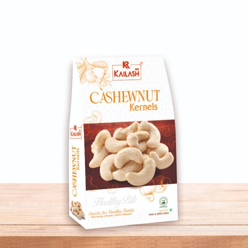 Kailash Sweets & Snacks Cashewnut Kernels - 250 gms - India shopping