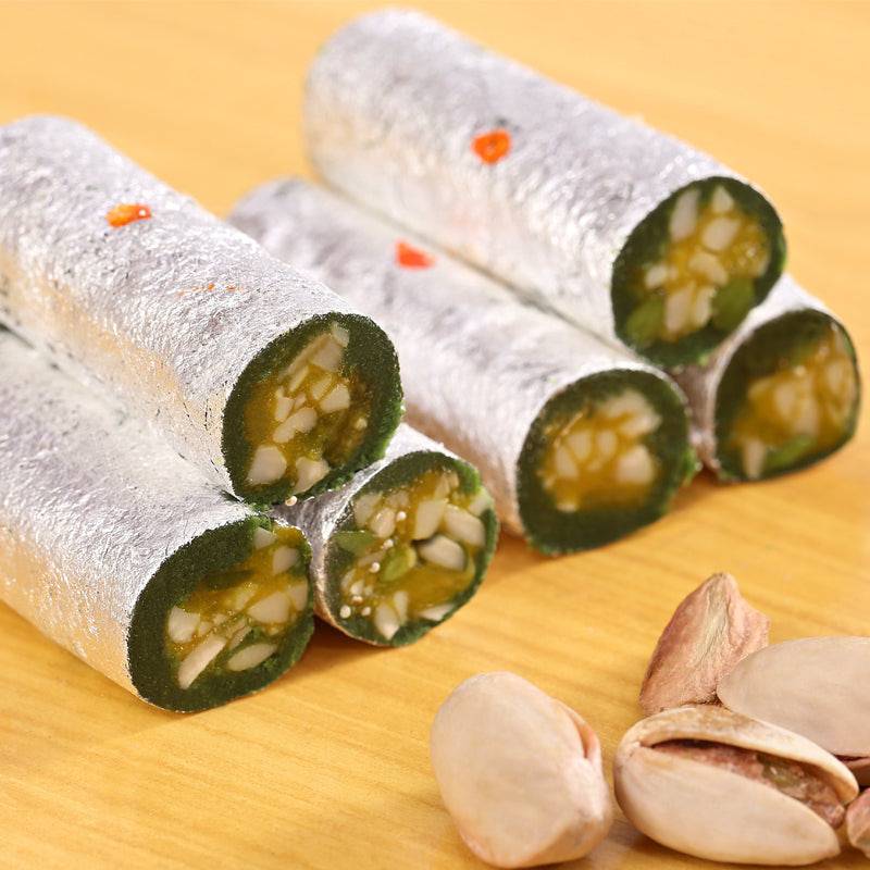 Kailash Sweets & Snacks Pista Roll - 400 gms - India shopping