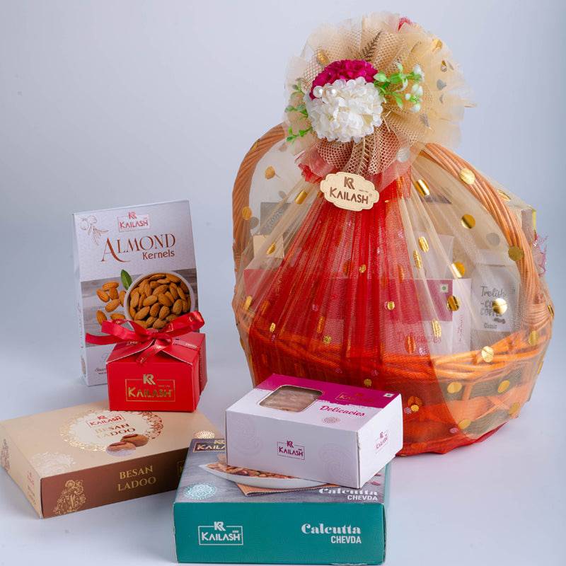 Kailash Sweets & Snacks Customised Premium Hamper - India shopping