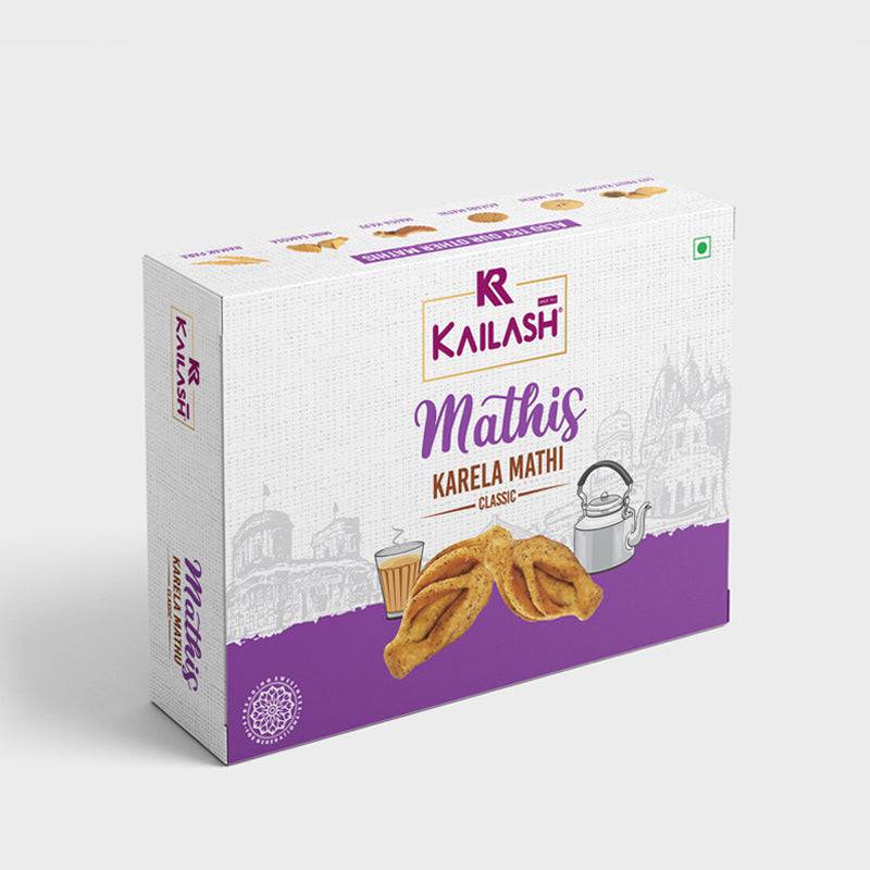 Kailash Sweets & Snacks  Karela Mathi - 400 gms - India shopping