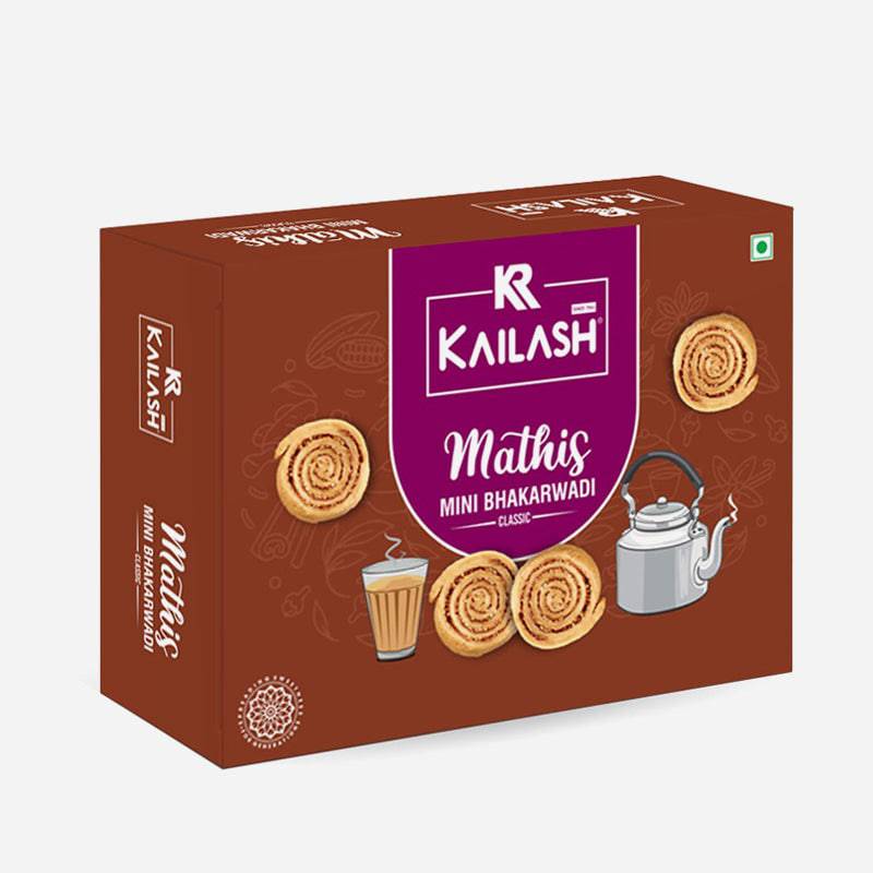 Kailash Sweets & Snacks  Mini Bhakarwadi - 500 gms - India shopping