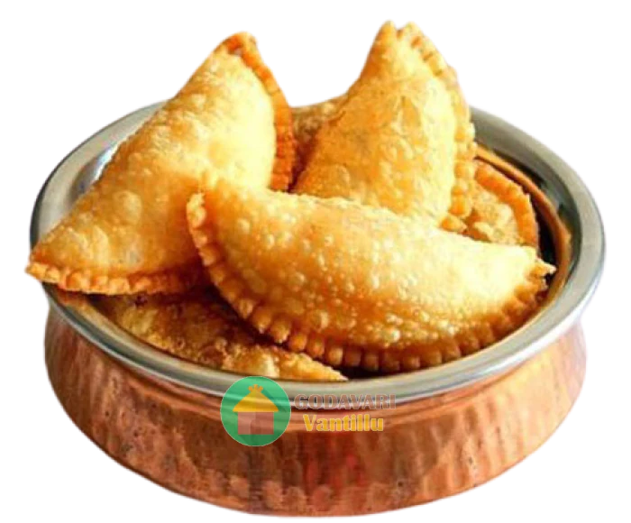 Godavari Vantillu Kajjikayalu (Crispy Coconut Gujiya/Karanji)  - 500 gms - India shopping